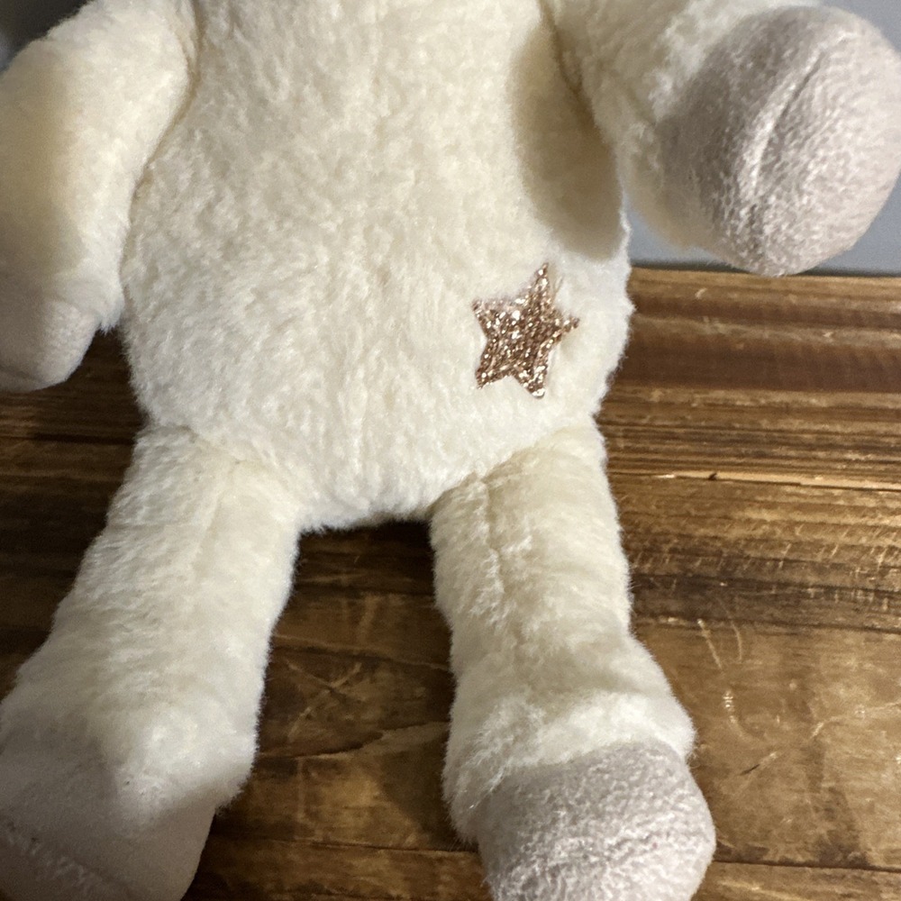 Steiff unicorn Horse White plush toy Unica Sitting Stuffed Animal Pony #067655‎ - Picture 4 of 10